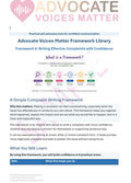 Framework 4 – Writing Effective Complaints with Confidence (FREE PDF Download)