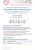 Framework 5 – Asking Questions with Confidence (FREE PDF Download)