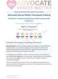 Framework 7 – Understanding Policies and Procedures with Confidence